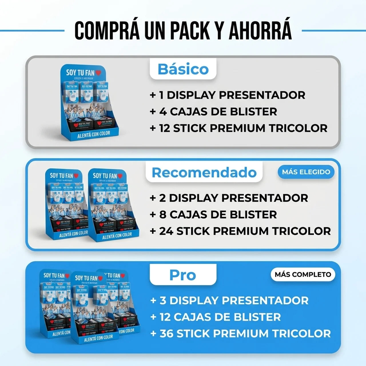 Display Presentador Completo