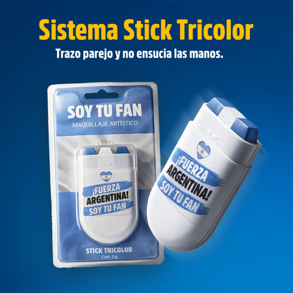 Caja Stick Premium Tricolor